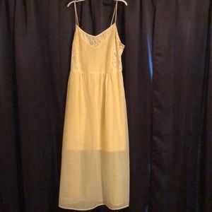 Yellow H&M summer dress